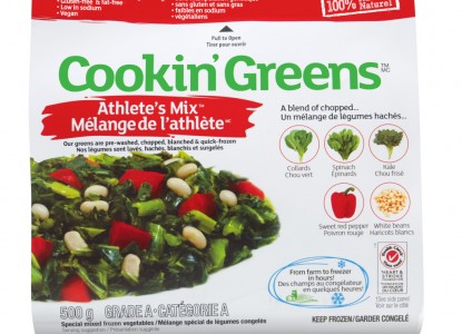 Cookin’ Greens Black Bean Burrito