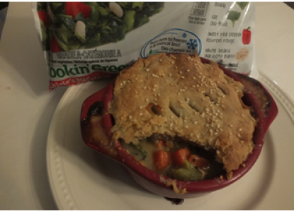 Cookin’ Greens Turkey Pot Pie