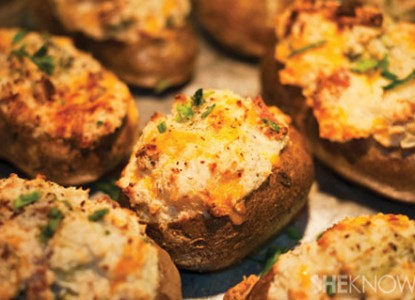 Cookin’ Greens Stuffed Baked Potato