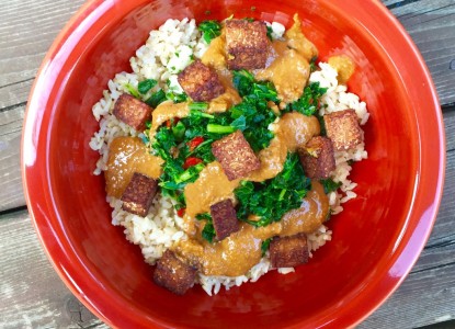 Cookin’  Greens Rice Bowl