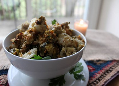 Cookin’ Greens Savoury Kale, Butternut Squash & Quinoa Side Dish