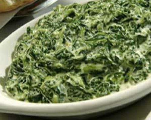Cookin’ Greens Garlic Creamed Chopped Spinach