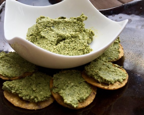 Cookin’ Greens Chopped Spinach Cashew Pate
