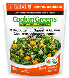 Cookin'Greens Kale, Butternut Squash & Quinoa