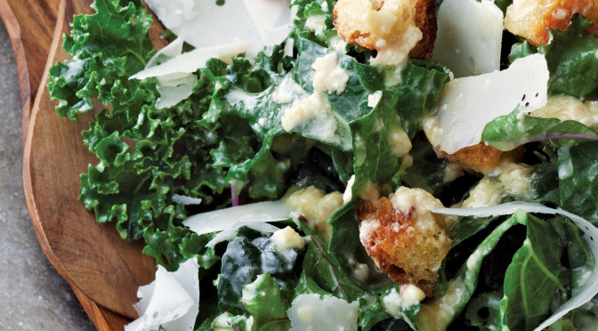 Kale Caesar Salad