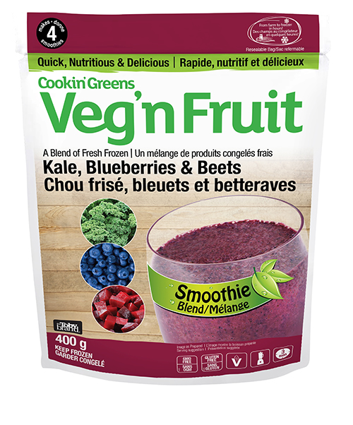 Organic Kale, Blueberries & Beet Bag
