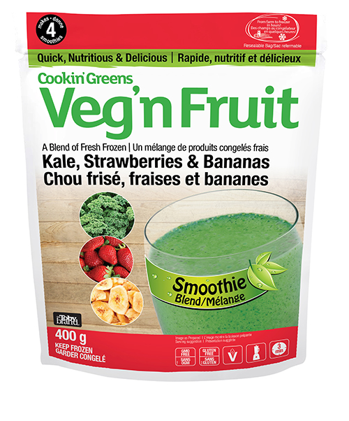 Organic Kale, Strawberries & Banana Bag