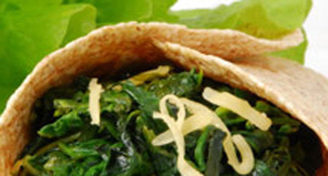 spinach-cheese-wrap