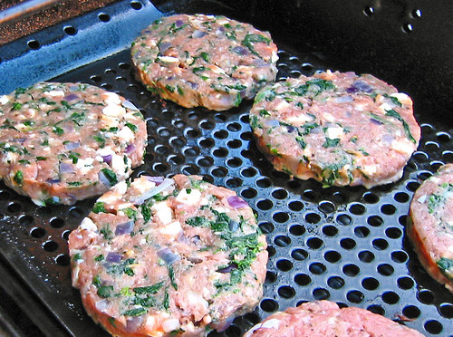 Cookin' Greens Turkey Burgers