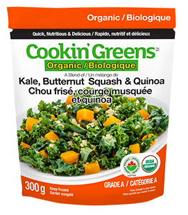 Organic Kale Squash Quinoa Bag