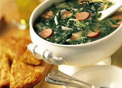 Cookin’ Greens Caldo Verde Soup