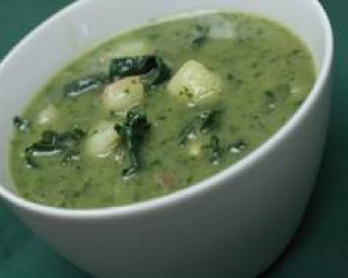 Cookin’ Greens Potato & Kale Soup