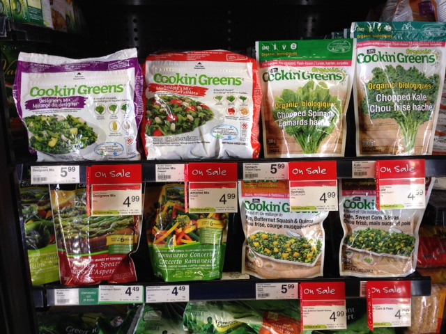 Cookin' Greens Promo at Thrifty Foods