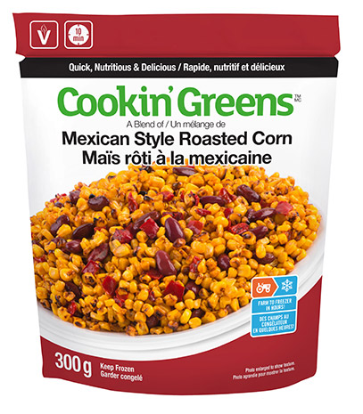 Cookin'Greens Mexican Style Roasted Corn